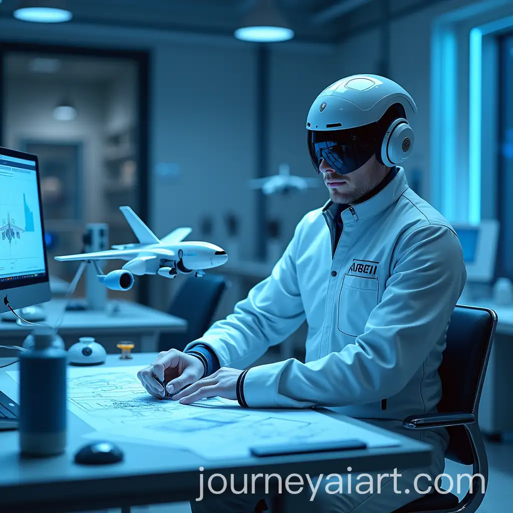 Futuristic-AI-Assistant-Android-in-Aerospace-Tech-Workshop
