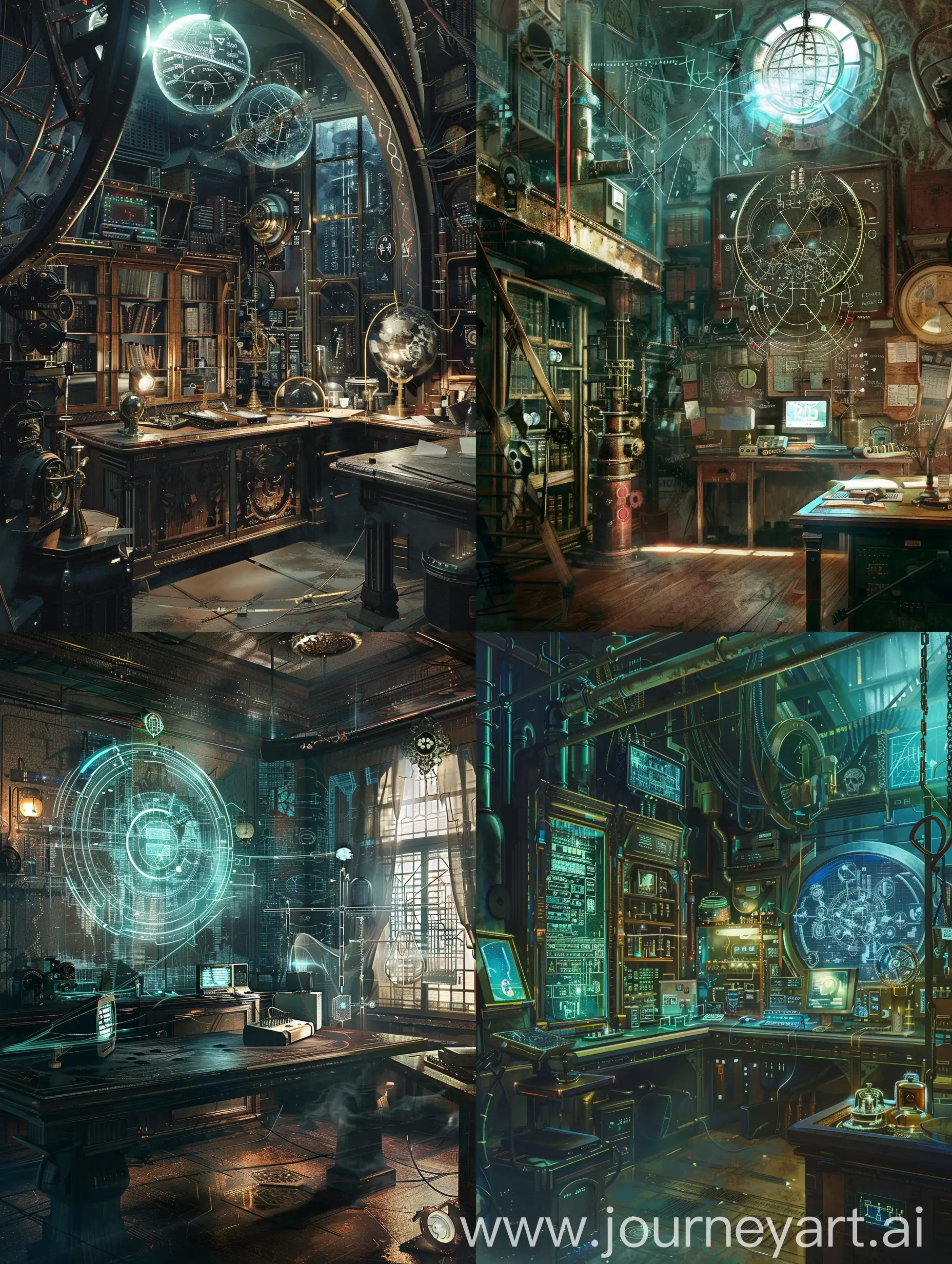 Fusion-of-Science-and-Magic-in-a-Unique-House-Interior