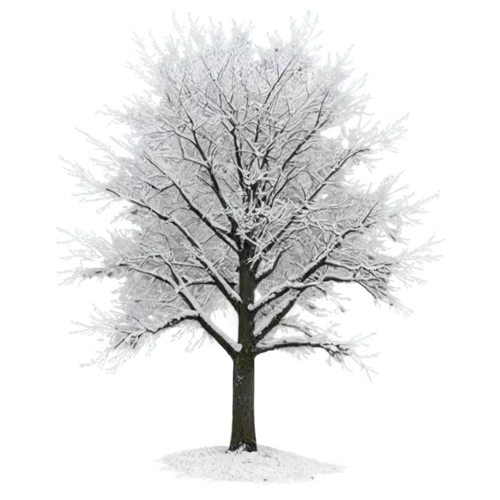 Snowy-Tree-PNG-Image-Perfect-for-WinterThemed-Designs-and-More