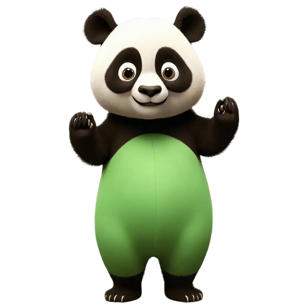 Cute-Panda-PNG-Customizable-Cartoon-Style-with-Soft-Glow-and-Transparent-Background