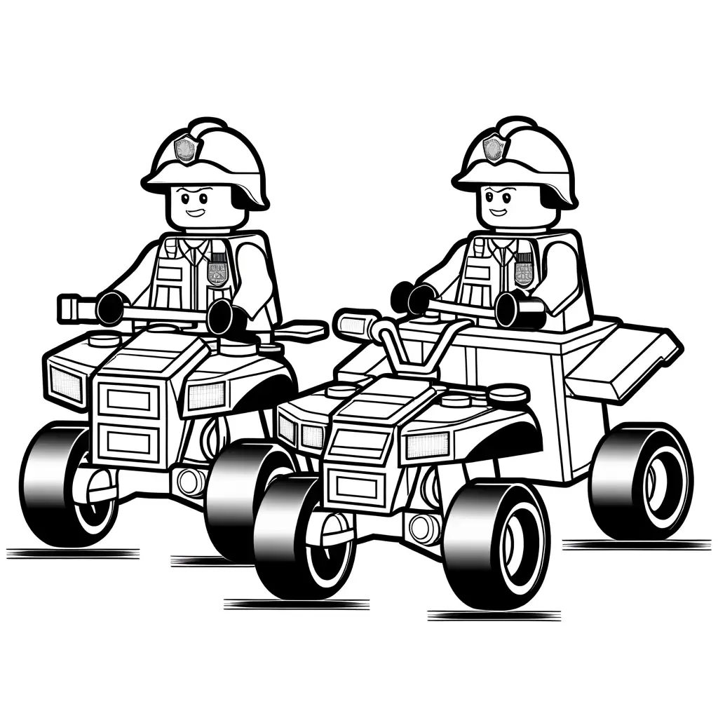 Lego-Police-Quads-Coloring-Page-for-Kids