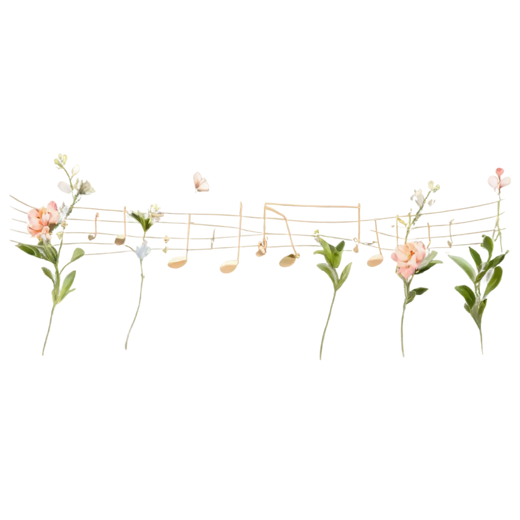 Spring-Flowers-with-Musical-Notes-PNG-Elegant-Pastel-Background-Design