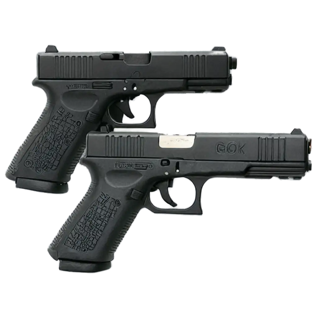 HighQuality-Glock-PNG-Image-for-Digital-Art-and-Graphic-Design-Projects