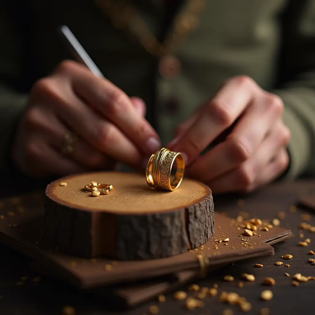 Making a special gold ring