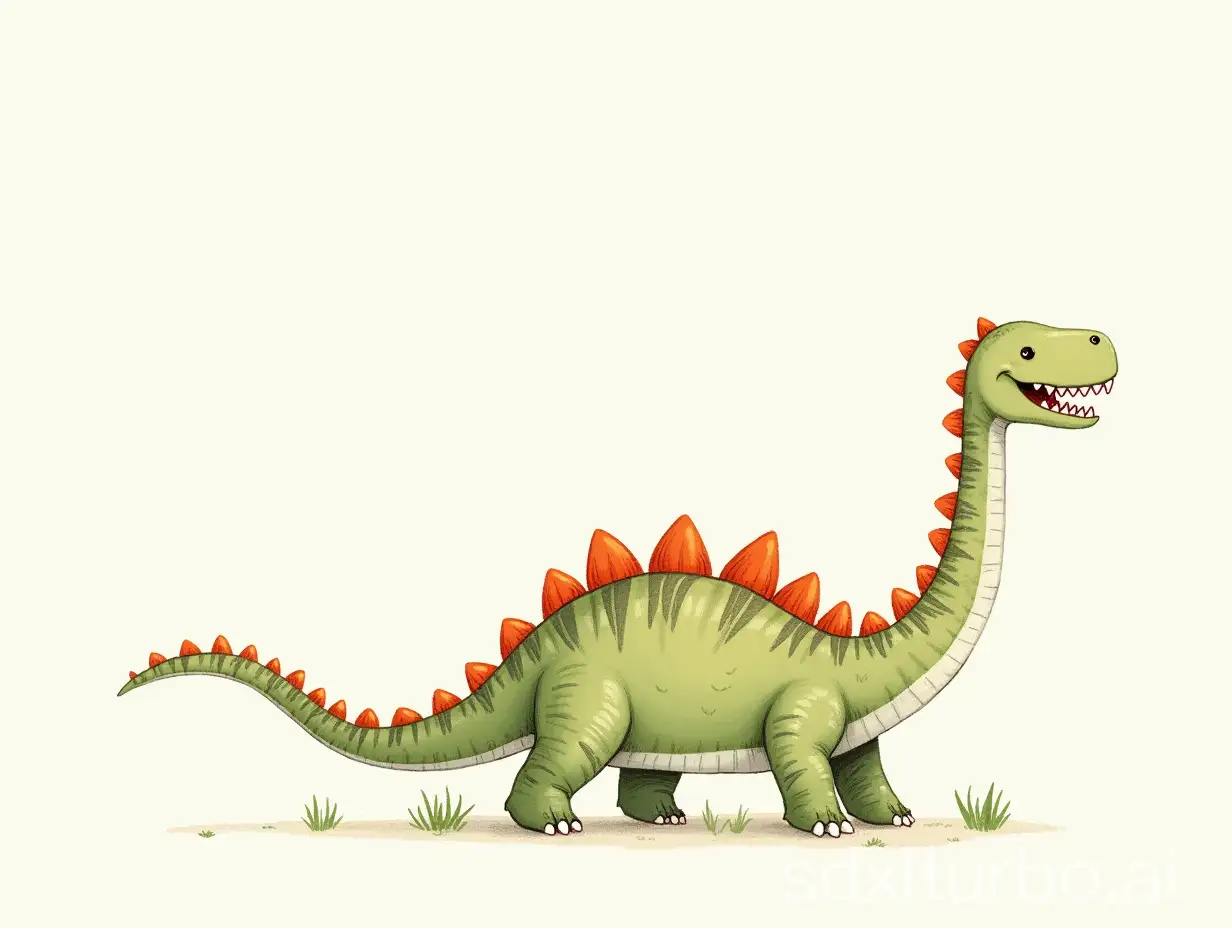 Illustration-of-a-Playful-Dinosaur-World-for-Children