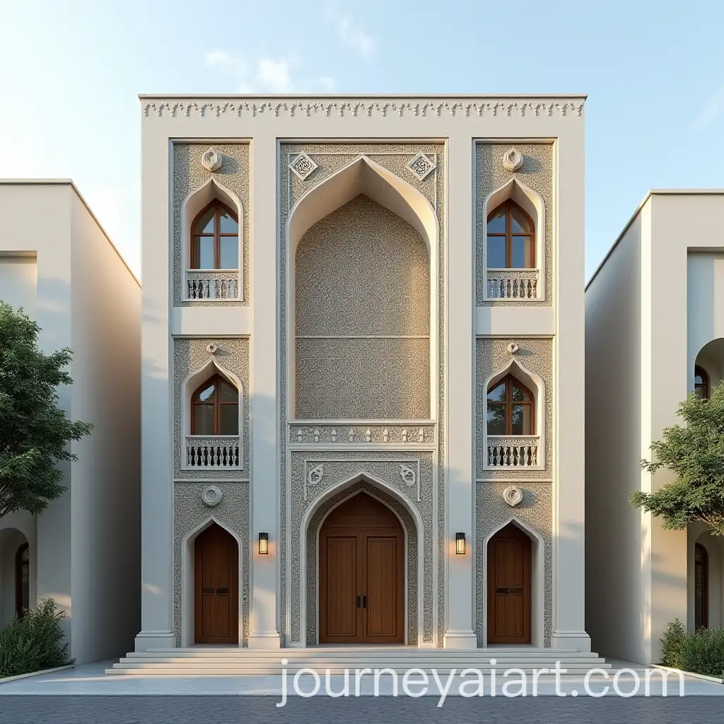 Elegant-Fusion-of-Traditional-Persian-and-Modern-Architecture-in-a-5Story-Building