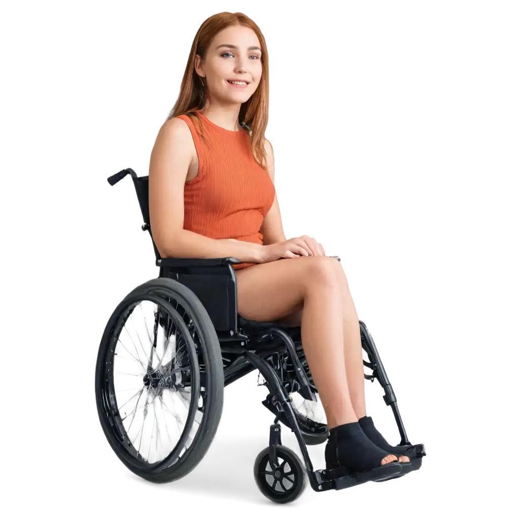 Pretty-Girl-in-a-Wheelchair-PNG-Image-HighQuality-Clear-Versatile