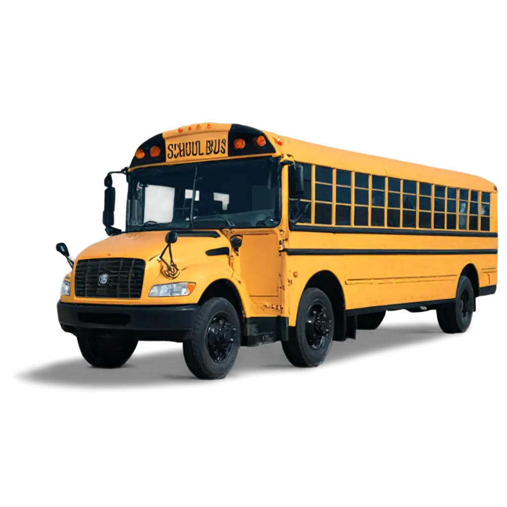 School-Bus-PNG-Image-HighQuality-Transparent-Background-for-Versatile-Usage