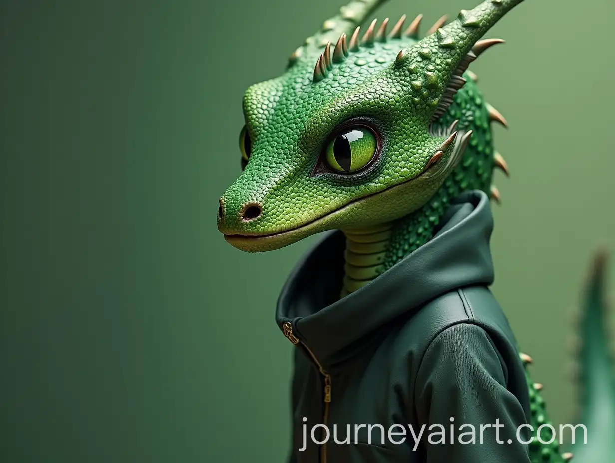 Modern-Draconid-with-Green-Scales-and-Eyes