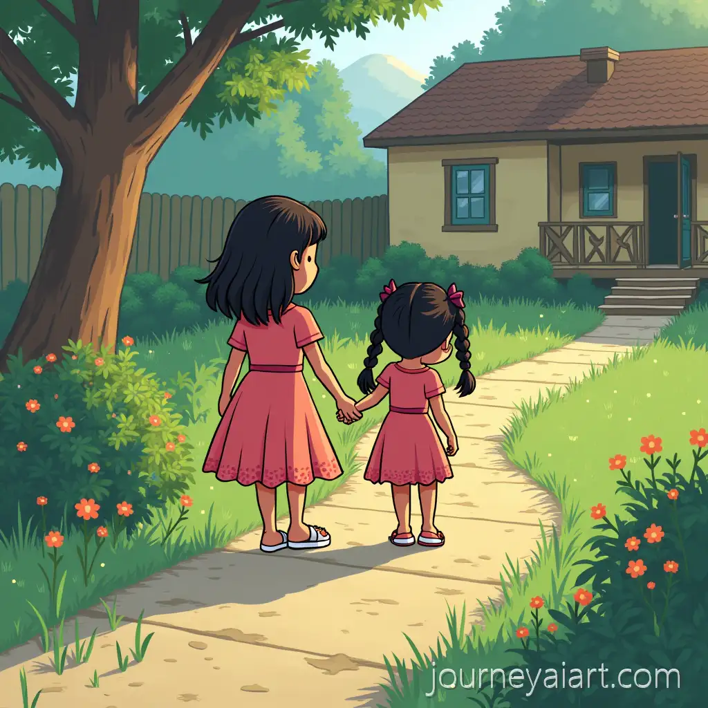 Mystery-Trail-AdventureIsa-and-Lolo-Discover-a-Mysterious-Trail-in-the-Garden