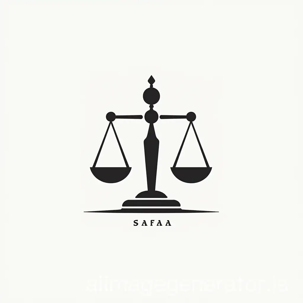 Justice-Scale-Logo-Design-for-Lawyer-Safaa