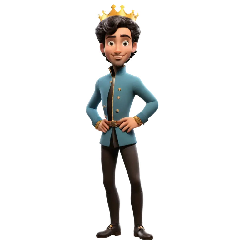 CartoonStyle-Prince-PNG-Image-Enchanting-Character-Art-for-Versatile-Use