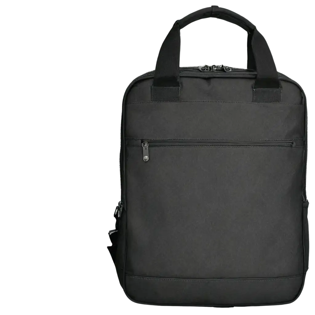 HighQuality-Black-Laptop-Bag-PNG-Image-for-Versatile-Use