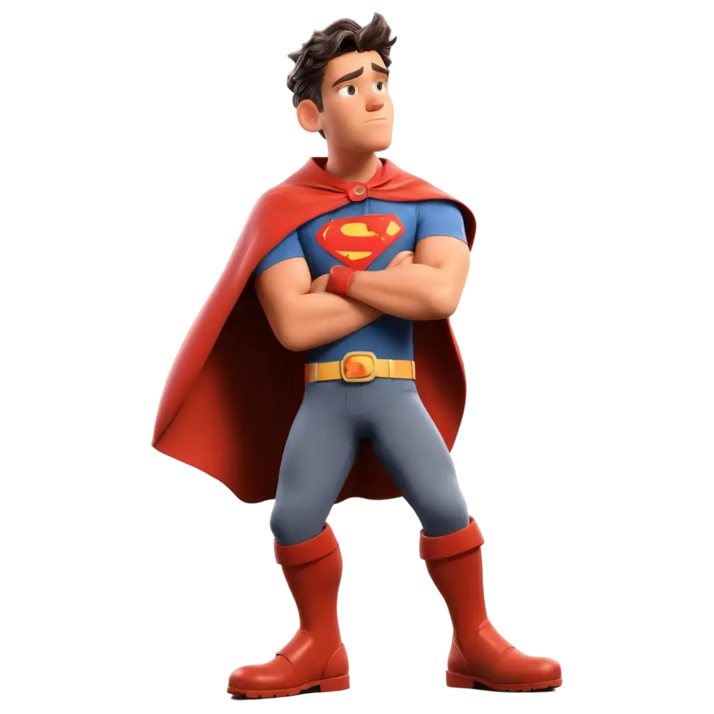 Pensive-Cartoon-Hero-PNG-Image-Perfect-for-Creative-and-Emotional-Designs