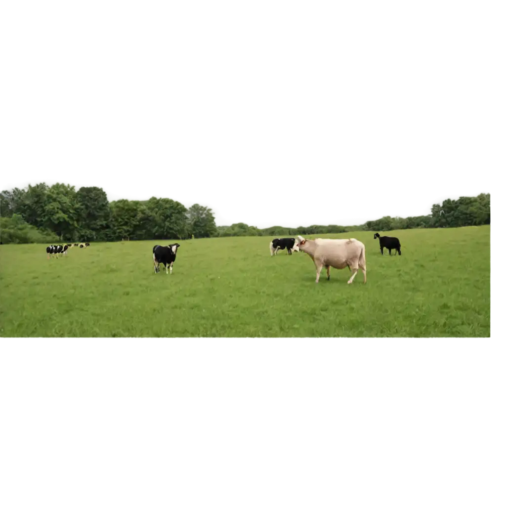 HighQuality-PNG-Image-of-a-Picturesque-Pasture-with-Cow-and-Sheep