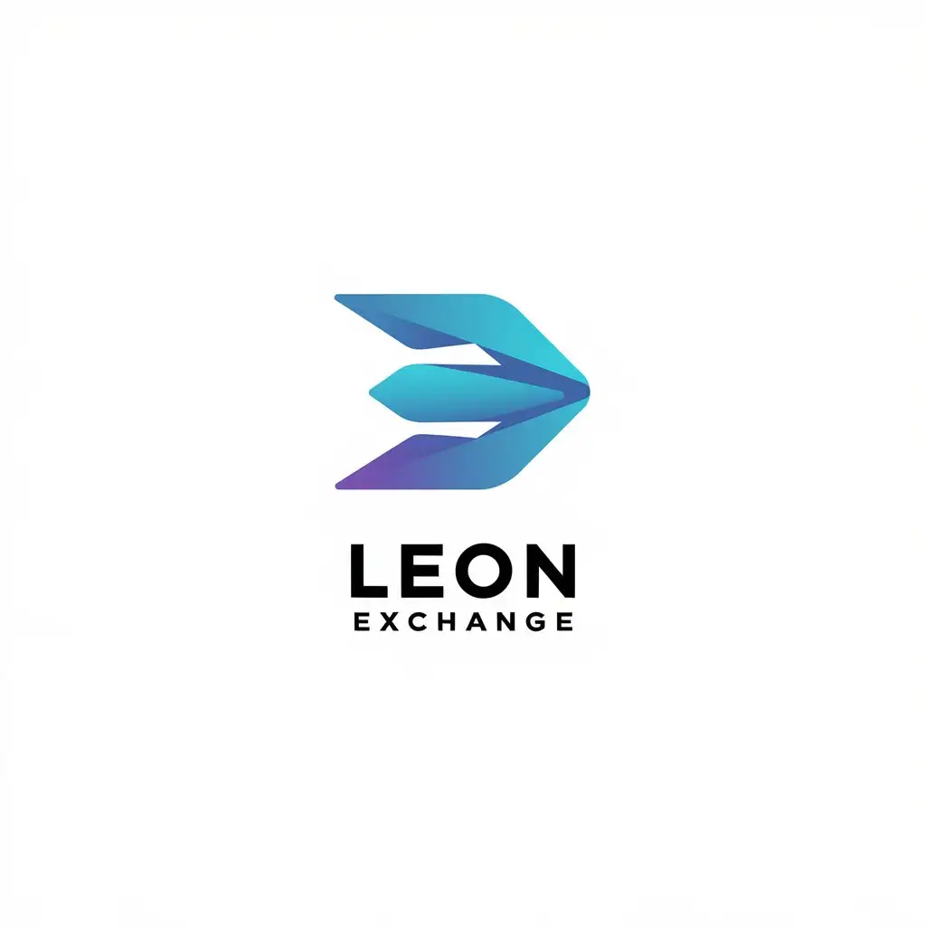 LOGO-Design-for-Leon-Exchange-Minimalistic-Finances-Theme-with-Clear-Background