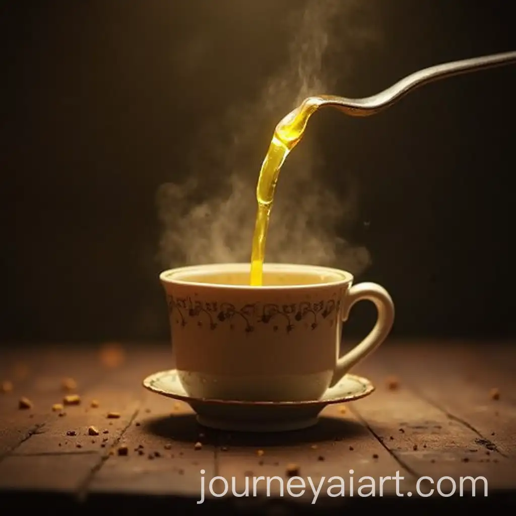 Cup-Overflowing-with-Oil-Being-Poured-in-CloseUp