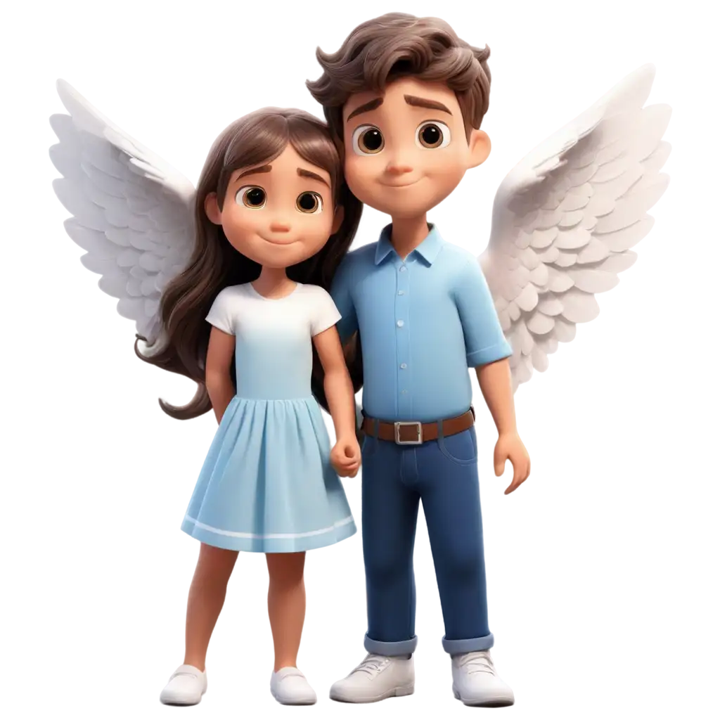 Adorable-Cartoon-Sister-and-Guardian-Angel-Brother-PNG-Image-Heartwarming-Sibling-Bond