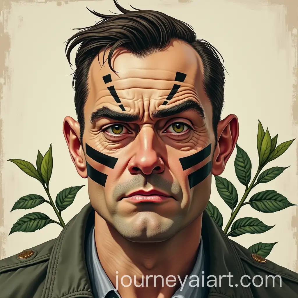 SelfPortrait-of-a-Stubborn-Man-with-Defined-Features-and-Facial-Marks