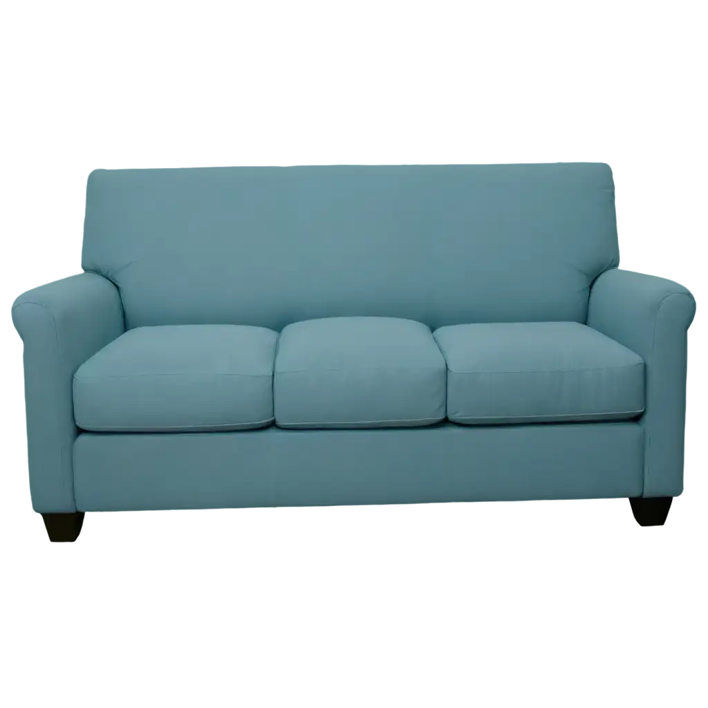 light blue sofa