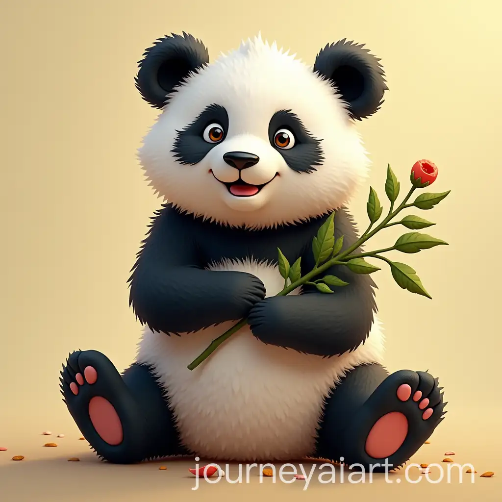 WhAI-Image-Expansionolesome-Panda-in-a-Peaceful-Forest-Setting