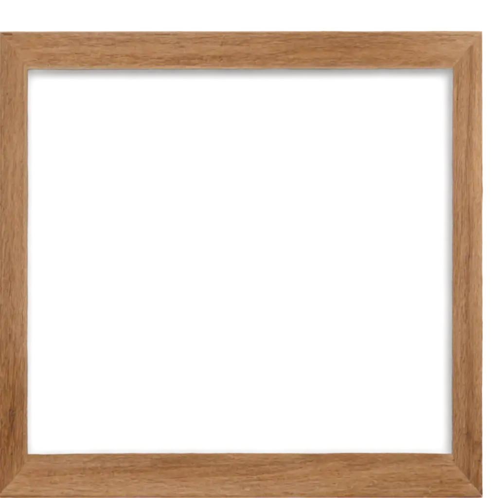 Wooden-Photo-Frame-PNG-Image-for-HighQuality-Visual-Displays