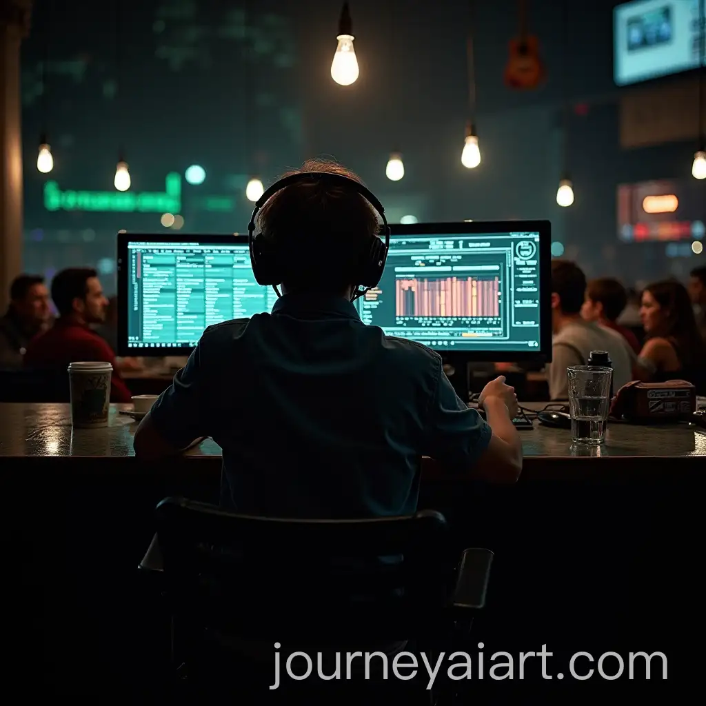 Programmers-at-a-Bar-Socializing-in-a-Casual-Setting