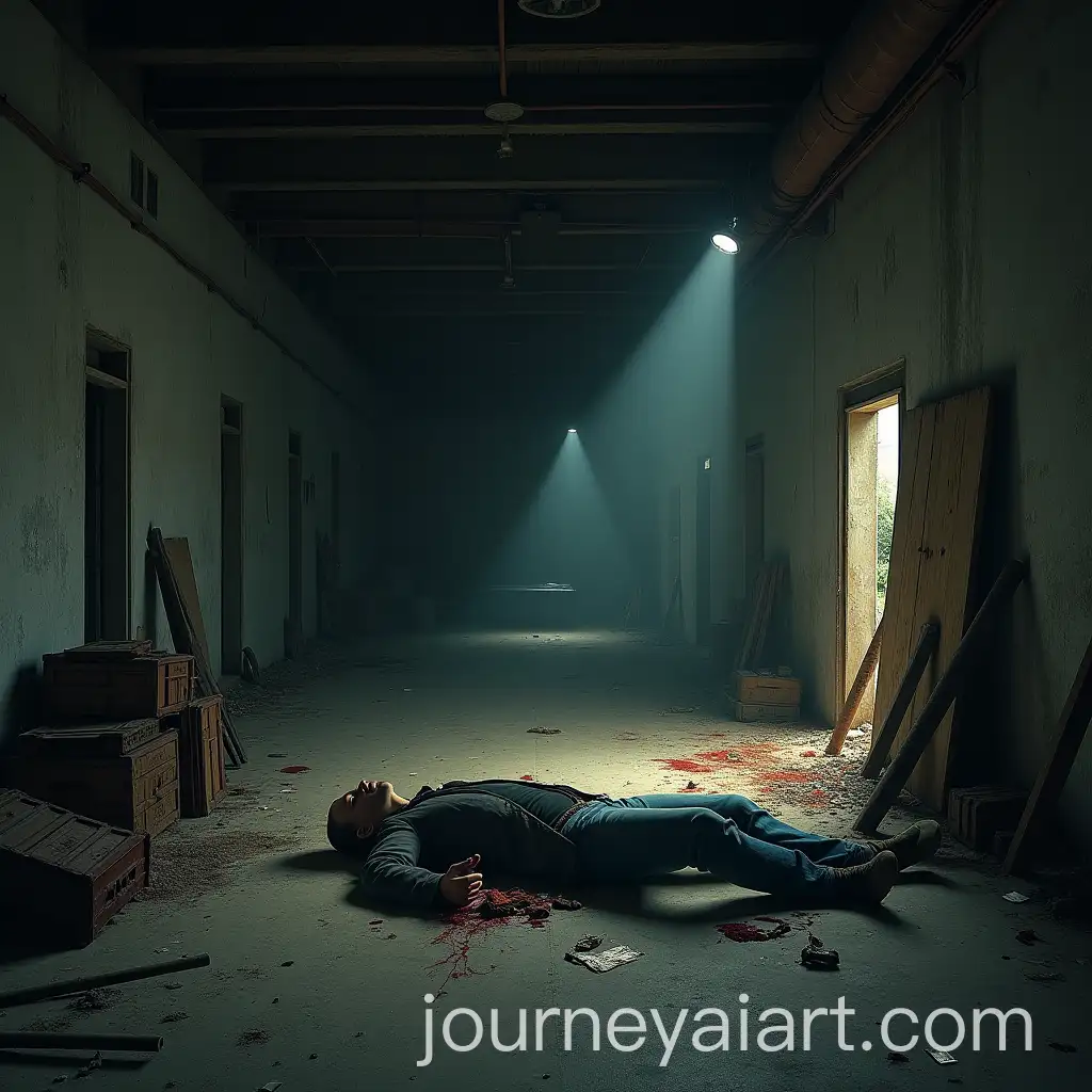 Mysterious-Crime-Scene-in-Abandoned-Industrial-Warehouse