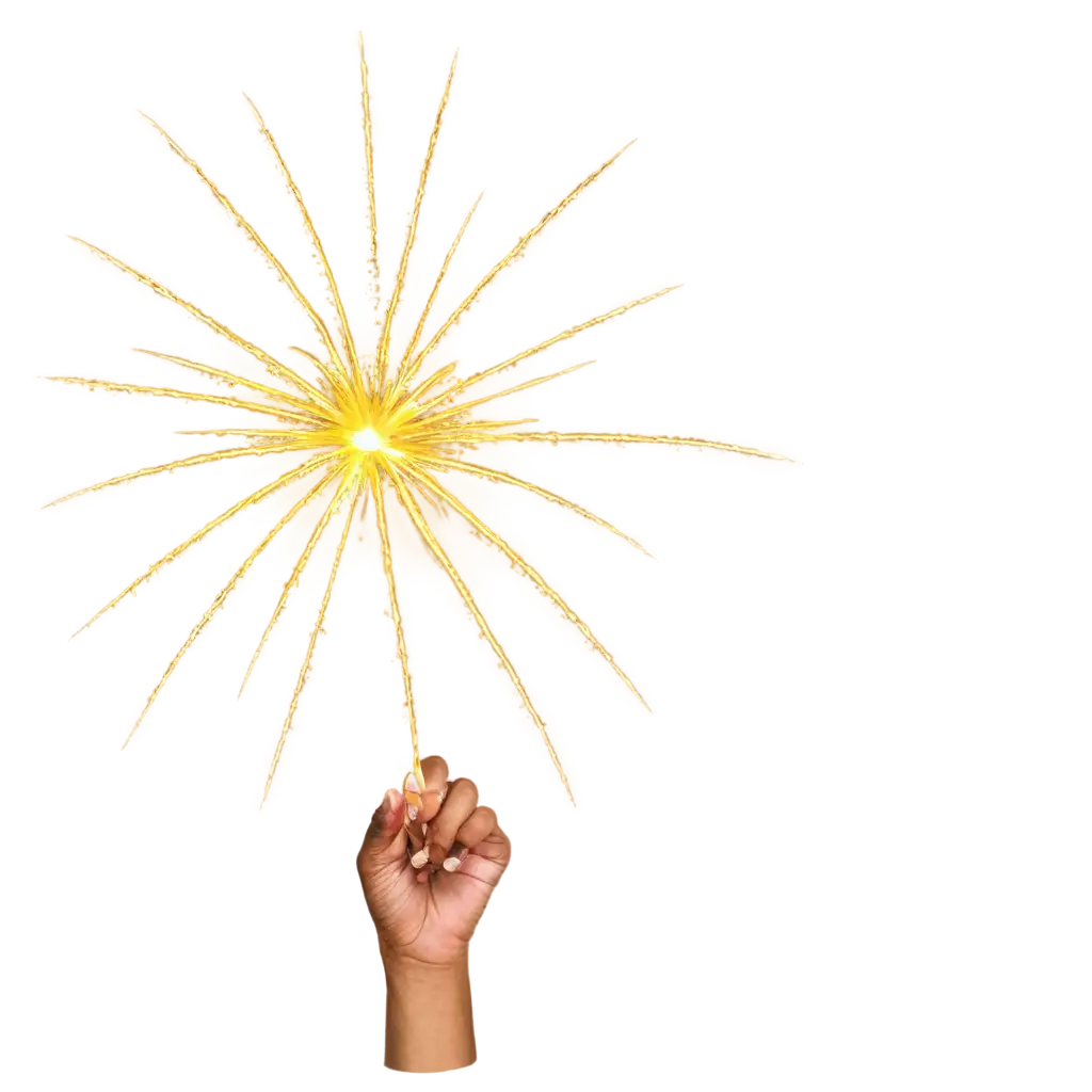 Yellow-Fireworks-PNG-Image-HighQuality-Transparent-Background-for-Creative-Projects