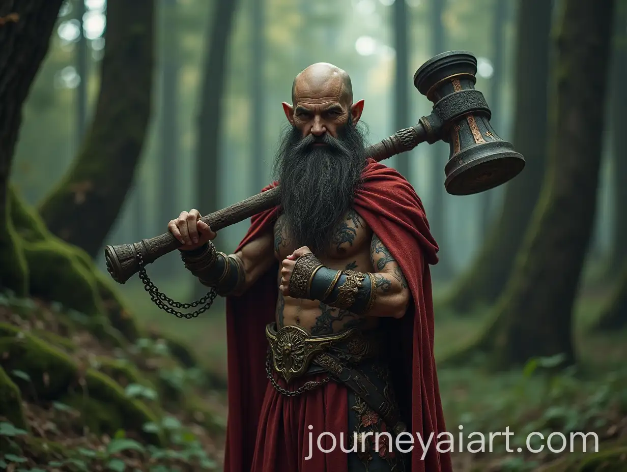 Dark-Iron-Gnome-Rogue-in-Enchanted-Forest-Castle