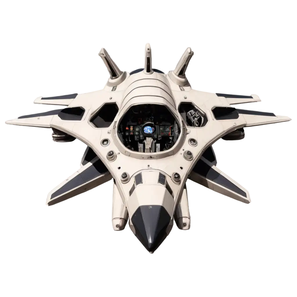 Top-View-Spaceship-Cockpit-Design-PNG-Image-for-Enhanced-Visual-Detail