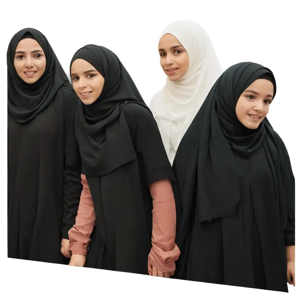 A-Hall-Full-of-Girls-in-Hijabs-HighQuality-PNG-Image-for-Diverse-Applications