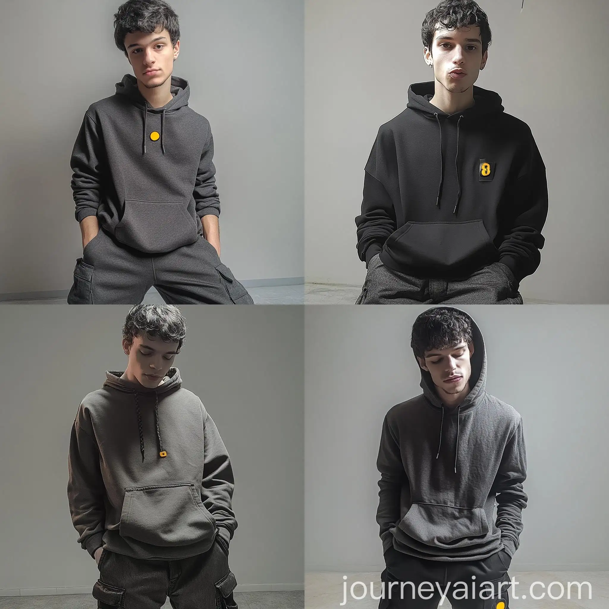 Portrait-of-a-Man-in-Casual-Urban-Wear-on-Grey-Studio-Background
