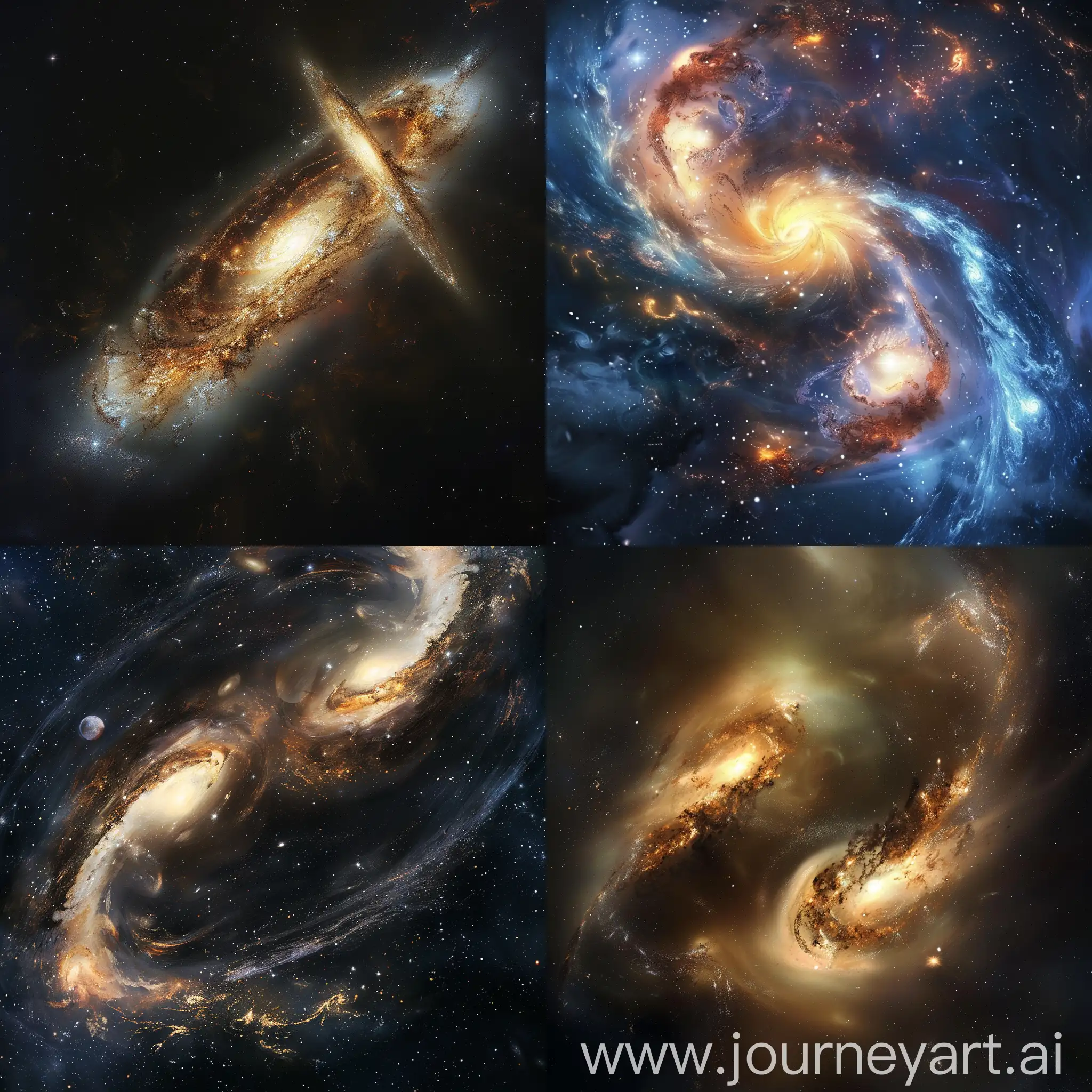 Stunning-Desktop-Wallpapers-Collision-of-Two-Galaxies