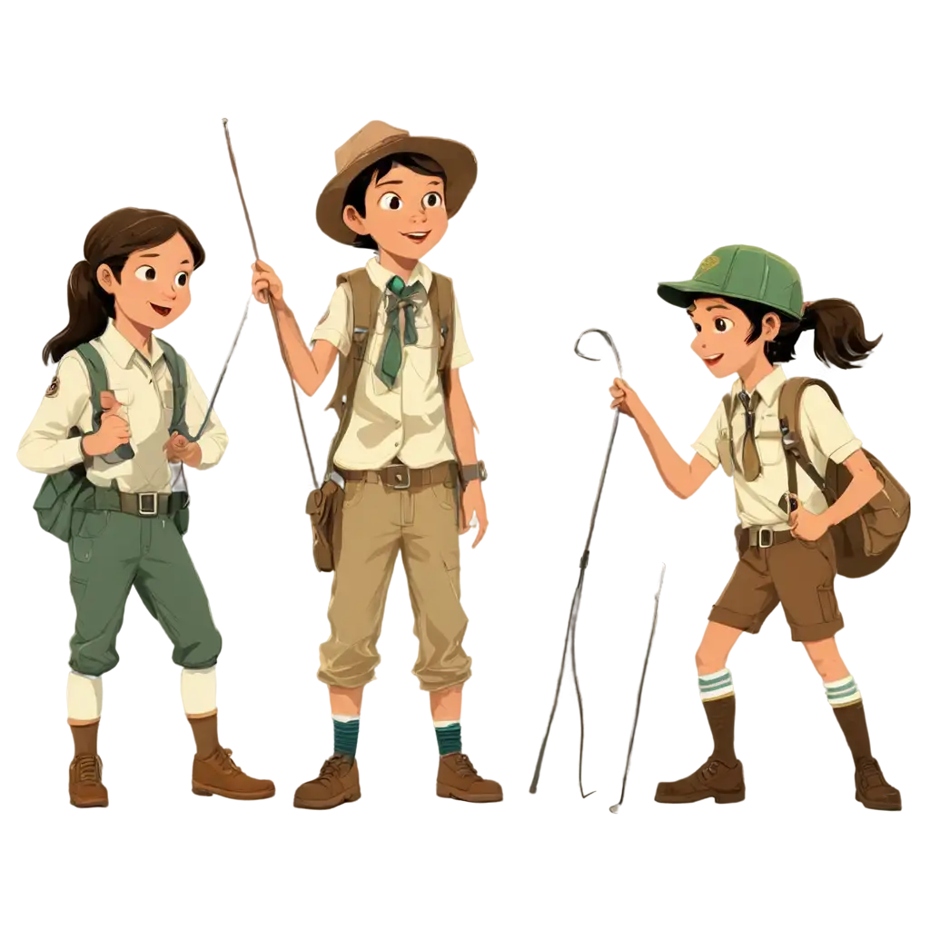 HighQuality-PNG-Image-of-Children-in-Scout-Explorer-Outfits