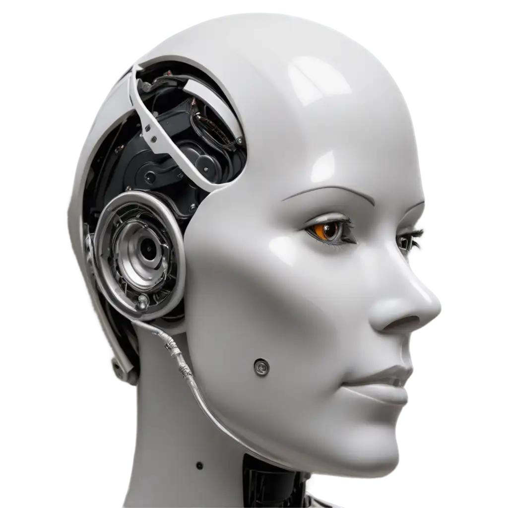 HighQuality-Synthetic-Robot-Head-PNG-for-Versatile-Applications