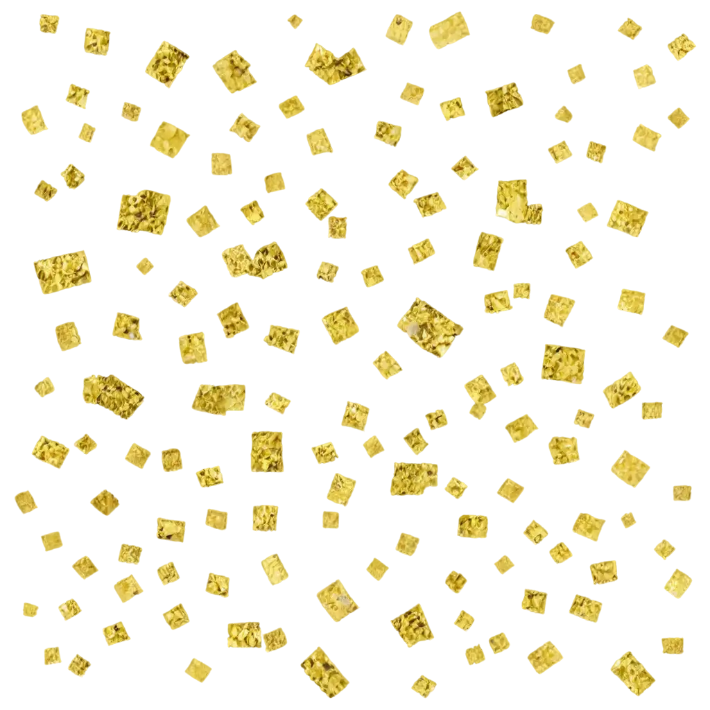 Rectangular-Gold-Confetti-PNG-Elevate-Your-Designs-with-HighQuality-Graphics