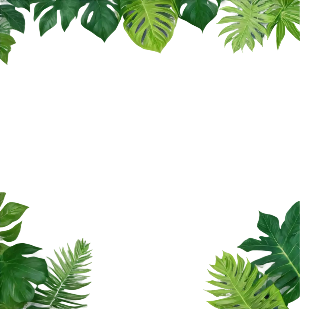Tropical-Borders-PNG-Vibrant-and-Versatile-Image-Frames-for-Design-Projects