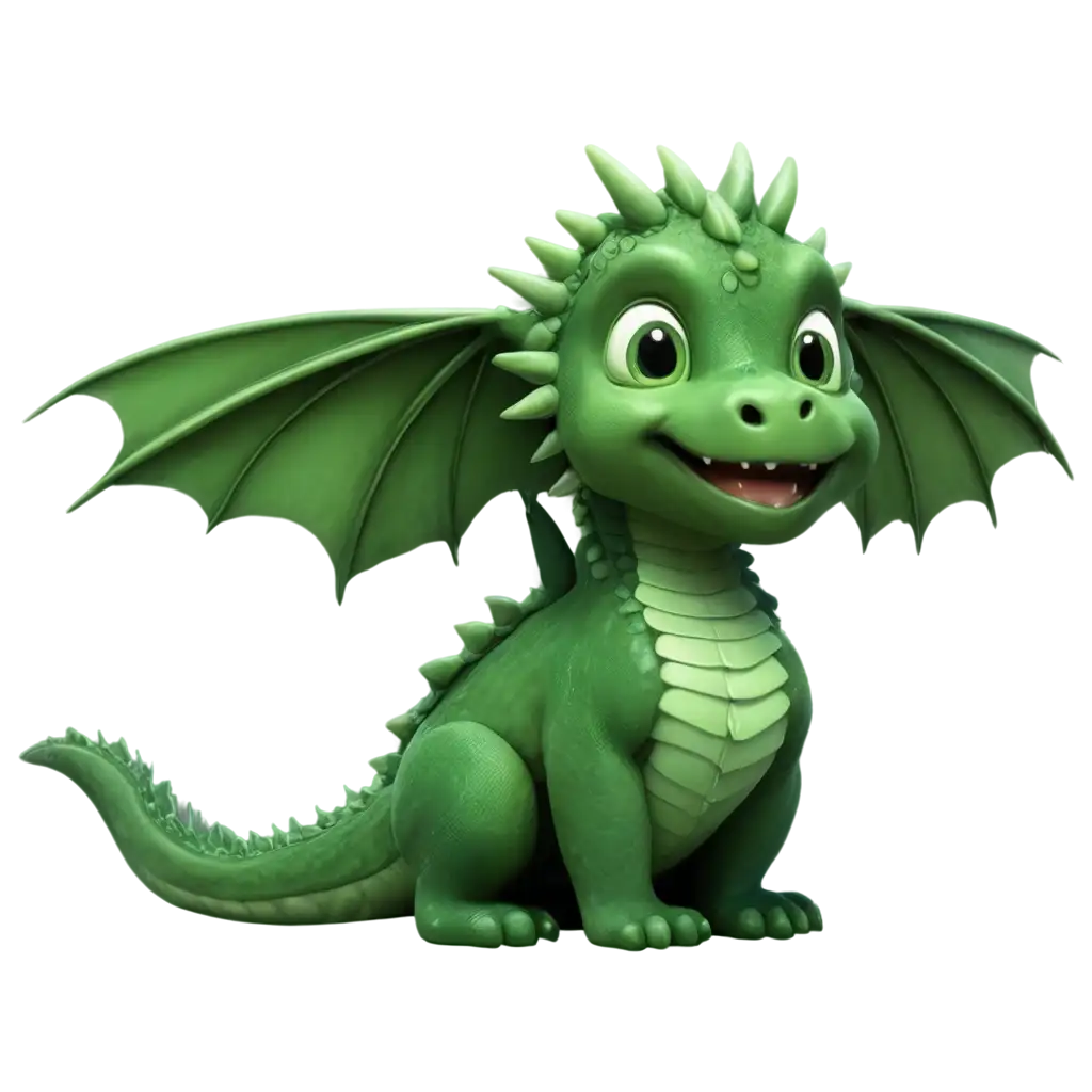 Captivating-PNG-Image-of-a-Cute-Green-Dragon-Enhance-Your-Content-with-HighQuality-Visuals