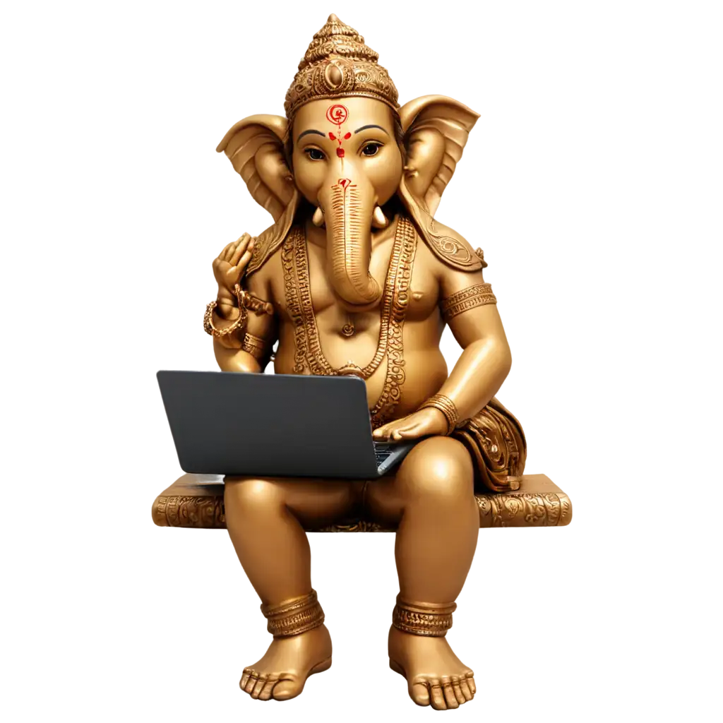 Ganesha-with-Laptop-PNG-Image-Symbolizing-Wisdom-and-Technology-Integration