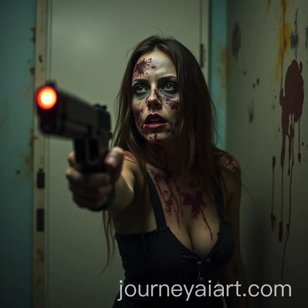 Zombie-Woman-Shot-by-Shotgun-Bullet-in-11-Aspect-Ratio
