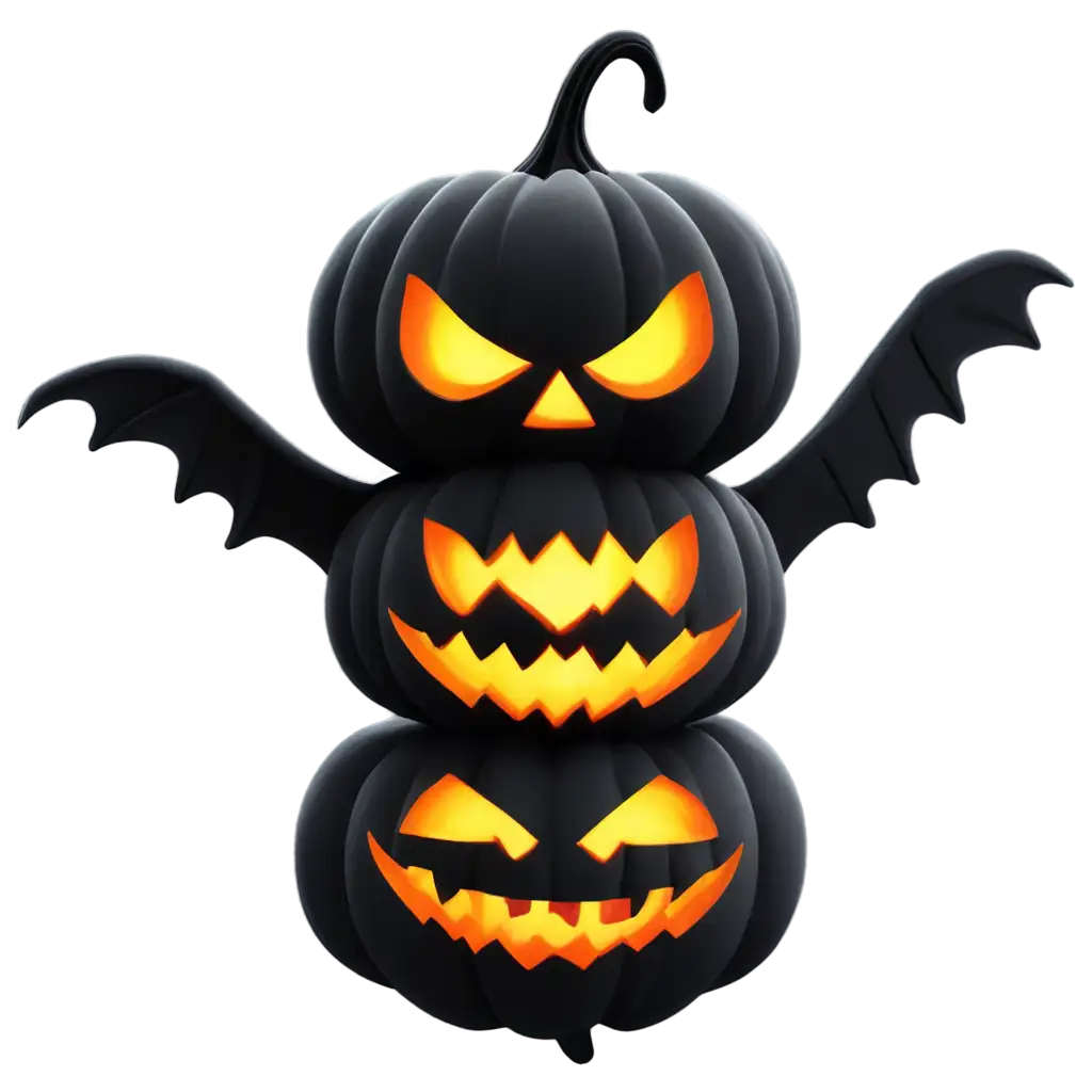 Halloween-Spooky-3D-Glowing-Icon-PNG-Perfect-for-Your-Festive-Designs