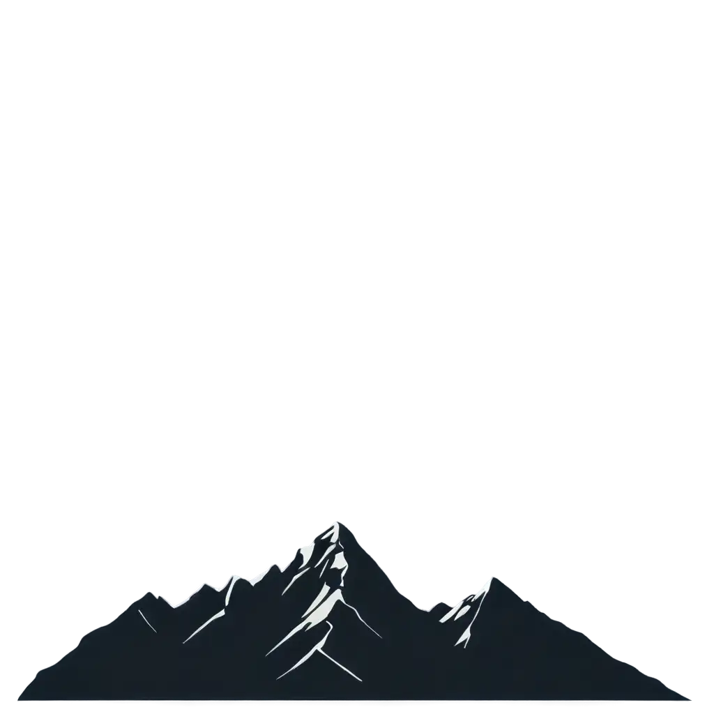 HighQuality-PNG-Image-of-Minimalistic-Mountains-for-Stunning-Visuals