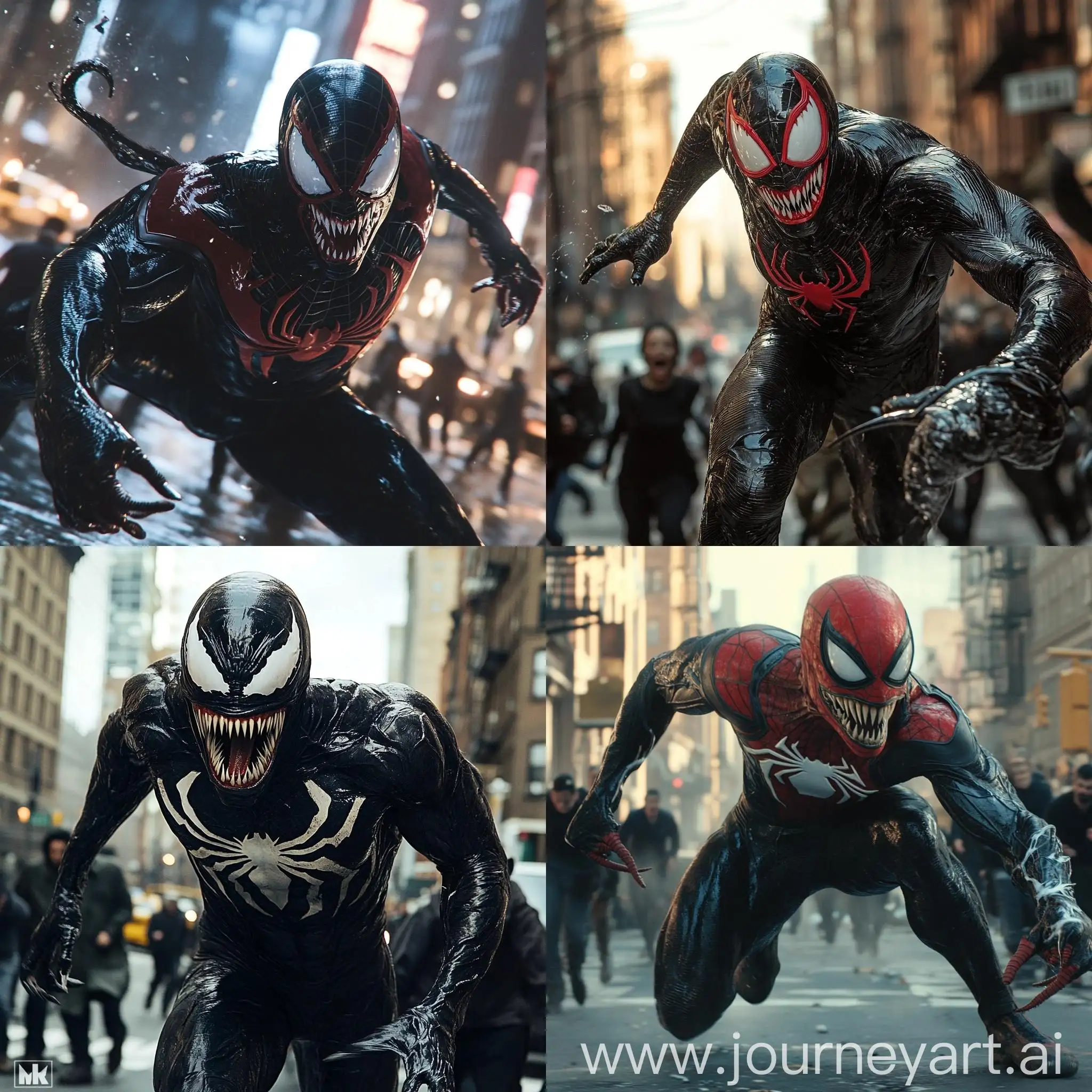 SpiderMan-Battles-Venom-in-New-York-City