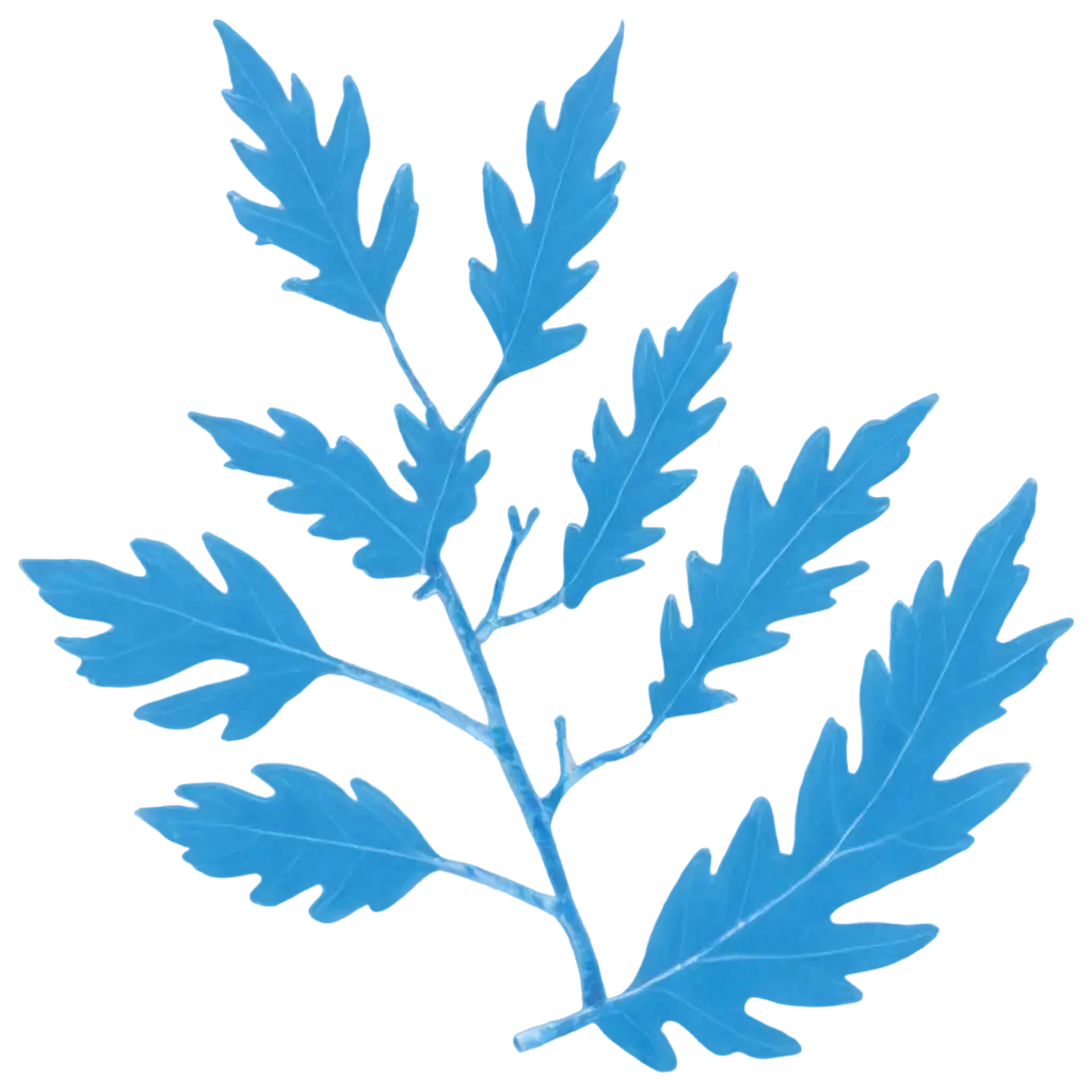 Big-Blue-Snowy-Leaf-PNG-HighQuality-Transparent-Image-for-Versatile-Use