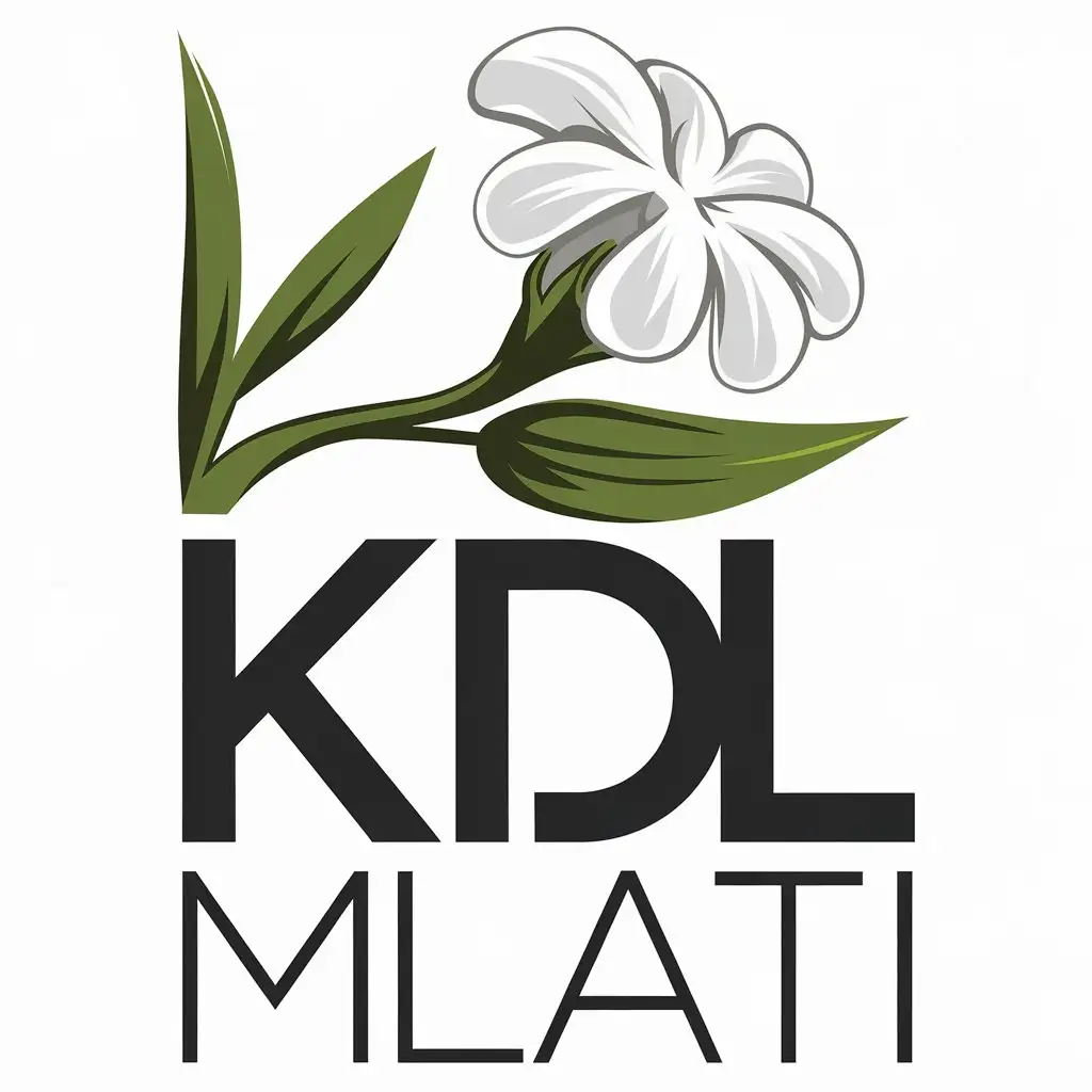 LOGO-Design-for-Kdl-Mlati-Bunga-Melati-Symbol-in-Moderate-Style-for-Religious-Industry