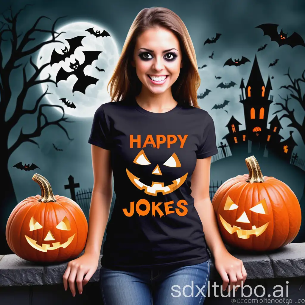 *Spooky Humor** - **Customizable Halloween Jokes**: T-shirts featuring funny, customizable Halloween-themed jokes or puns that users can personalize with their own text or images. - **Meme-Inspired Designs**: Trending Halloween memes or pop culture references that can be tailored to include personal touches.