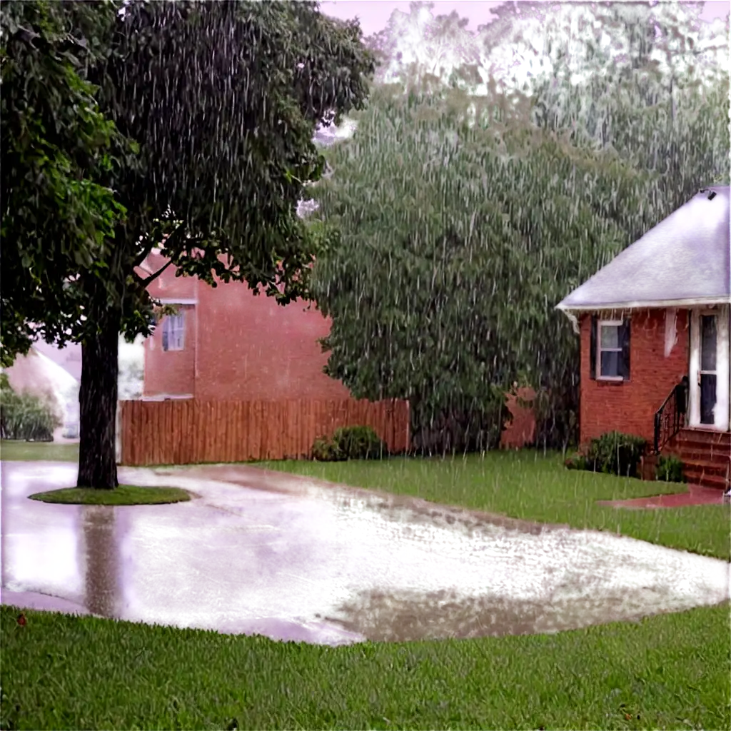 Heavy-Rain-in-the-Neighborhood-PNG-A-Visually-Stunning-Image-for-Diverse-Applications