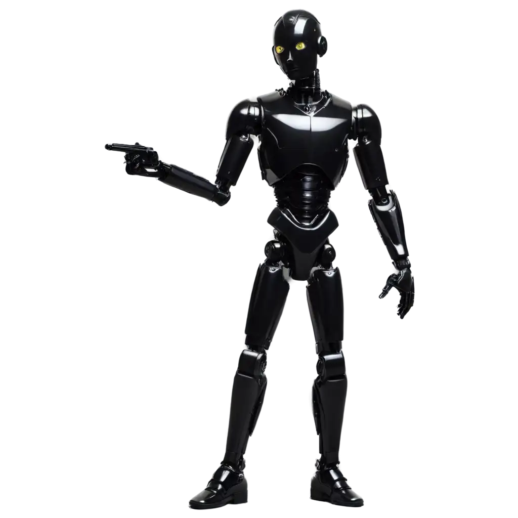 James-BondInspired-Standing-Robot-PNG-Image-in-Black-A-Futuristic-Icon-of-Strength-and-Mystery