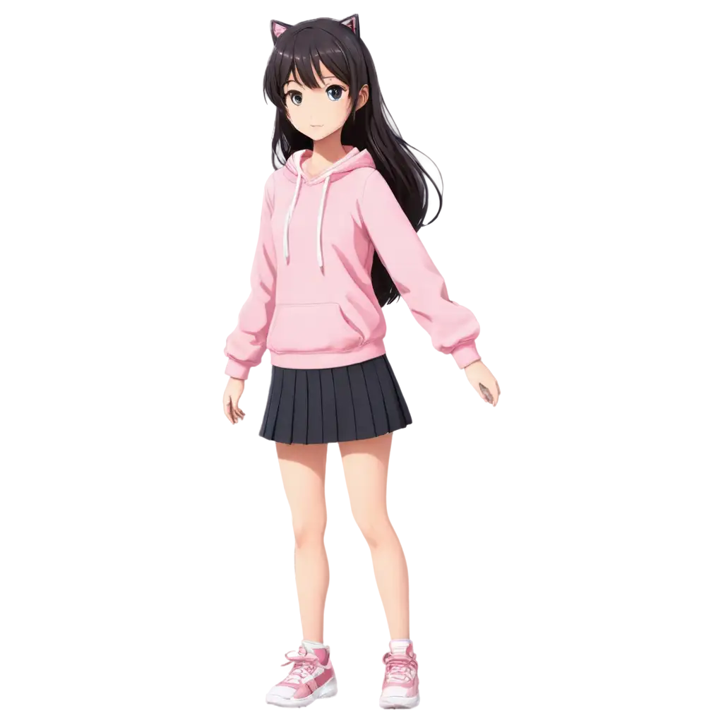 Anime-Girl-with-Pink-Clothes-PNG-Image-for-Stunning-Digital-Projects